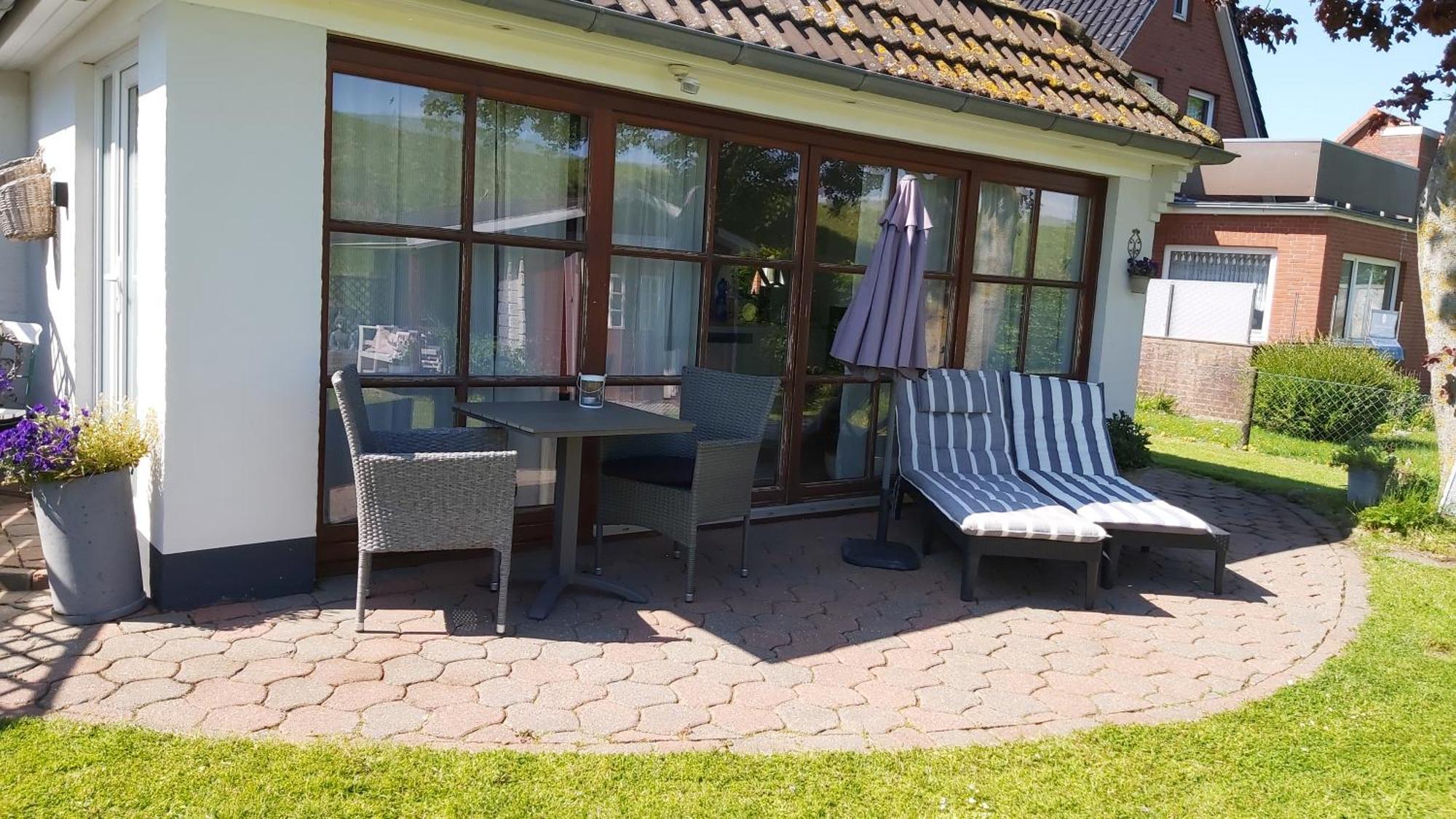 Ferienwohnung Deichblick Тённинг Экстерьер фото