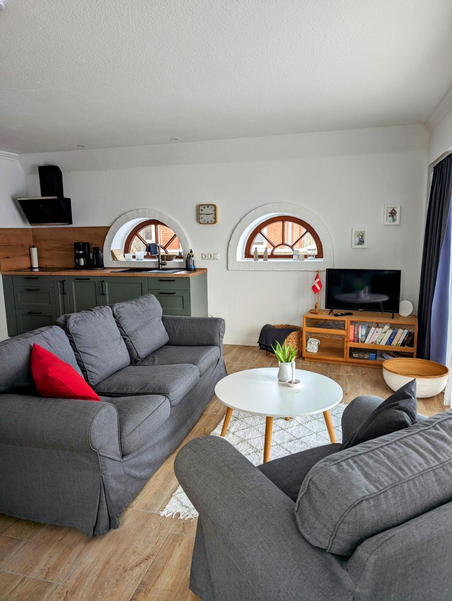 Ferienwohnung Deichblick Тённинг Экстерьер фото